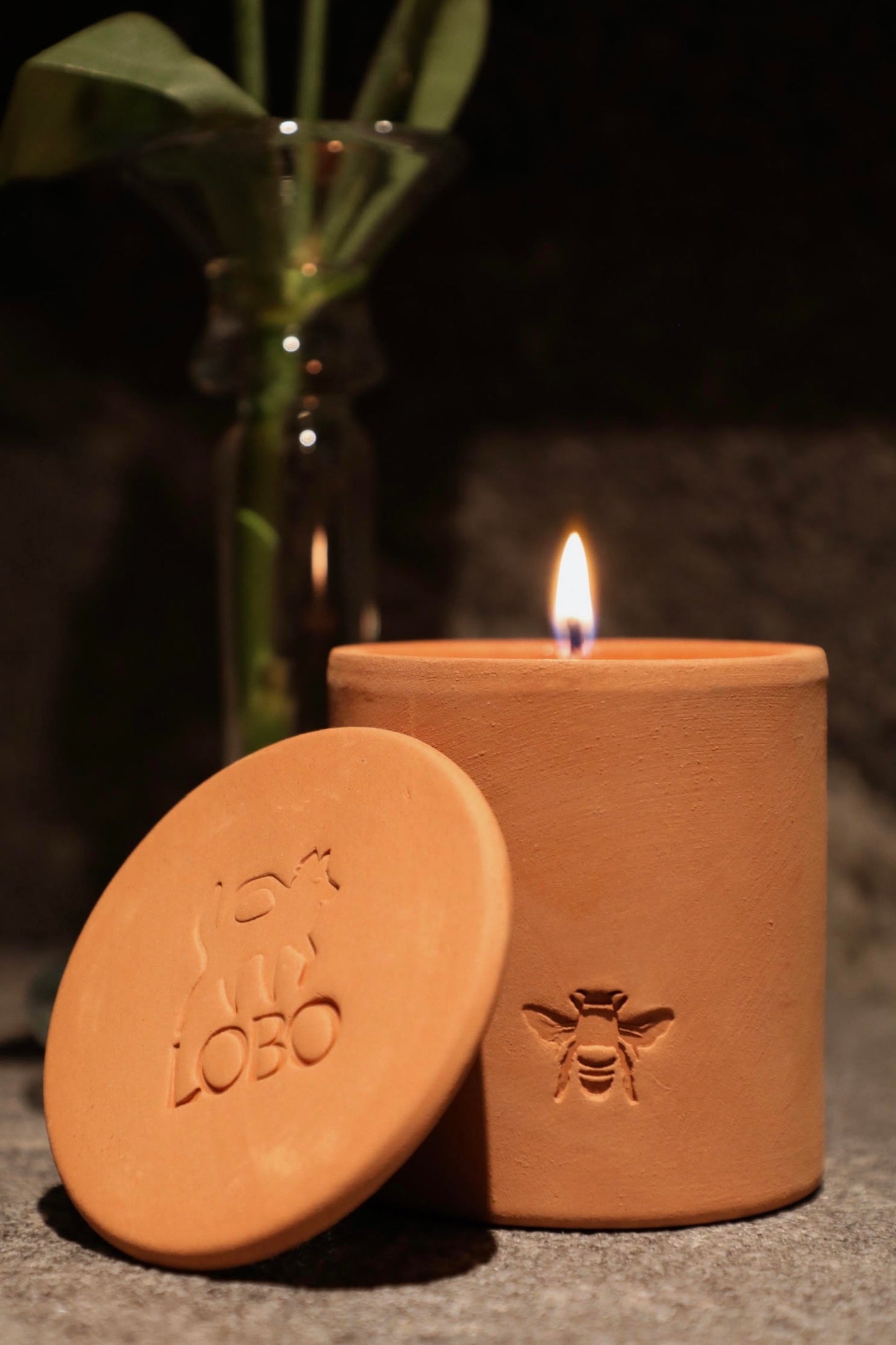 Vespera Terracotta Candle