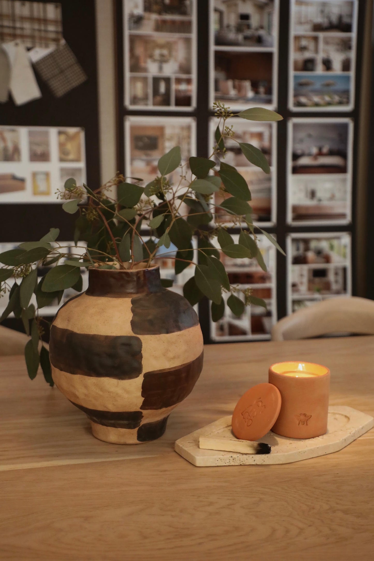 Vespera Terracotta Candle